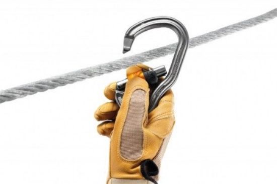 Poza cu Carabiniera Petzl Vertigo Wire-Lock WLU