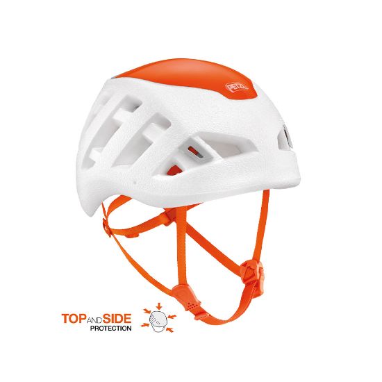 Poza cu Casca Petzl Sirocco White/Orange