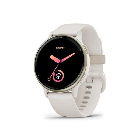 Poza cu Ceas Garmin Vivoactive ® 5 Ivory/Cream Gold