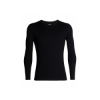 Poza cu Bluza Barbati Icebreaker 260 Merino Tech Crewe Black