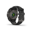 Poza cu Ceas Garmin Fenix 8 Sapphire Titanium 47mm AMOLED Carbon Grey/Black