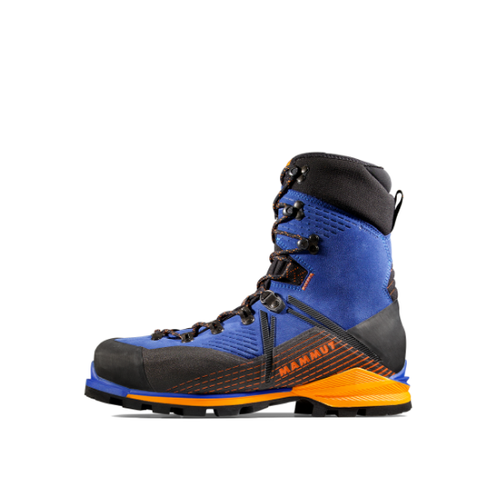 Poza cu Bocanci Alpinism Barbati Mammut Kento Mountain High GTX Dark Glacier Blue/Black