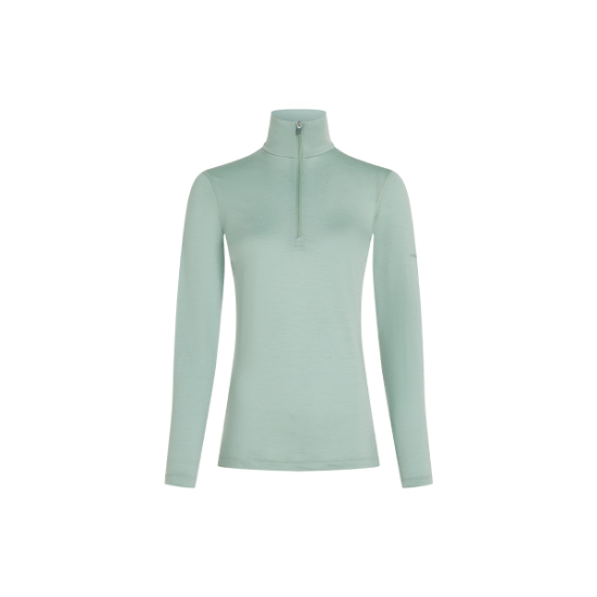 Poza cu Bluza Dama Icebreaker 200 Oasis LS Half Zip Moss