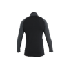 Poza cu Bluza Barbati Icebreaker Zoneknit 200 LS Half Zip Jet Heather/Black/Metro H/CB