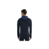 Poza cu Bluza Barbati Icebreaker 200 Sonebula LS Half Zip Hood Navy/Royal Navy/Snow/CB