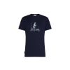 Poza cu Tricou Barbati Icebreaker 150 Tech Lite SS Tee Polar Paddle Midnight Navy