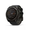 Poza cu Ceas Garmin Fenix 8 SOLAR Sapphire Titanium 51mm Carbon Grey/Black