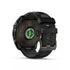 Poza cu Ceas Garmin Fenix 8 SOLAR Sapphire Titanium 51mm Carbon Grey/Black