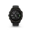 Poza cu Ceas Garmin Fenix 8 SOLAR Sapphire Titanium 47mm Carbon Grey/Black