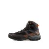 Poza cu Bocanci Drumetie Barbati Mammut Ducan II High GTX Black / Dark Tangerine