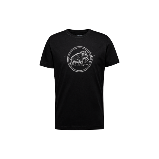 Poza cu Tricou Barbati Mammut Core Lines Black