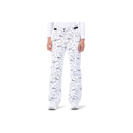 Poza cu Pantaloni Schi Dama Rossignol Staci Print White