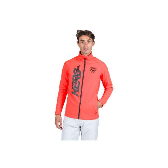 Poza cu Polar Barbati Rossignol Hero Classique Clim Neon Red