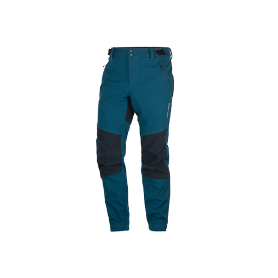 Poza cu Pantaloni Softshell Barbati Northfinder Marcello 3L 10K/10K Ink/Blue/Black