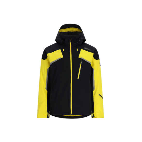 Poza cu Jacheta Schi Barbati Spyder Leader Black/Yellow