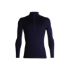 Poza cu Bluza Barbati Icebreaker Merino 260 Thermal Tech Half Zip Midnight Navy