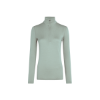 Poza cu Bluza Dama Icebreaker Merino 260 Thermal Tech Half Zip Moss