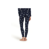 Poza cu Pantaloni Dama Icebreaker Merino 260 Vertex Thermal Falling Flakes Midnight Navy/Snow