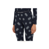 Poza cu Pantaloni Dama Icebreaker Merino 260 Vertex Thermal Falling Flakes Midnight Navy/Snow