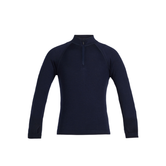 Poza cu Bluza Copii Icebreaker Merino 260 Tech Half Zip Thermal Midnight Navy