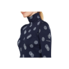 Poza cu Bluza Dama Icebreaker Merino 260 Vertex Thermal Half Zip Falling Flakes Midnight Navy/Snow