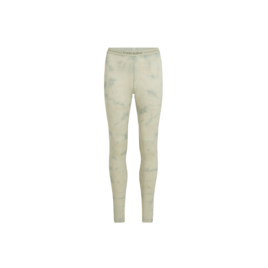 Poza cu Pantaloni Dama Icebreaker Merino 200 Oasis Cloud Dye Ashen/Moss