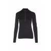 Poza cu Bluza Dama Icebreaker 300 MerinoFine™ Thermal Polar Half Zip Black