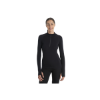 Poza cu Bluza Dama Icebreaker 300 MerinoFine™ Thermal Polar Half Zip Black