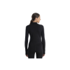 Poza cu Bluza Dama Icebreaker 300 MerinoFine™ Thermal Polar Half Zip Black