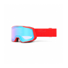 Poza cu Ochelari Schi Unisex 100% Snowcraft XL Hiper Hiboo-Mirror Dark Red Lens