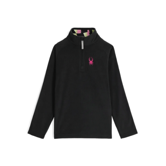 Poza cu Bluza Fleece Copii Spyder Speed Half Zip Black