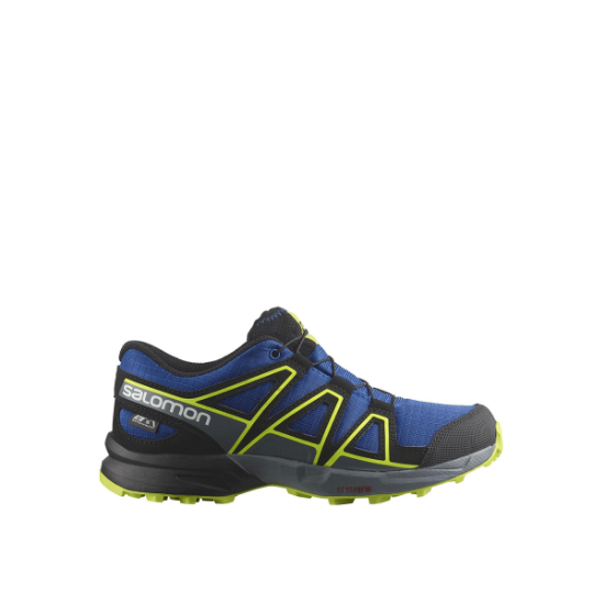 Poza cu Pantofi Drumetie Copii Salomon Speedcross CSWP Nautical Blue/Black/Acid Lime