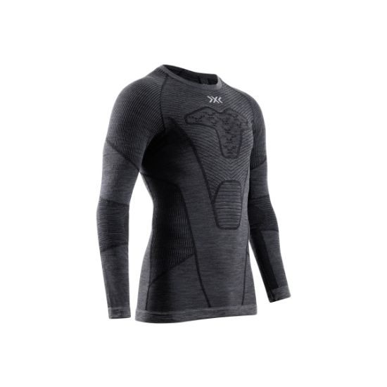 Poza cu Bluza Barbati X-Bionic Symbio Merino Rhino Grey