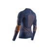 Poza cu Bluza Barbati X-Bionic Energy Accumulator Light Half Zip Marine/Orange