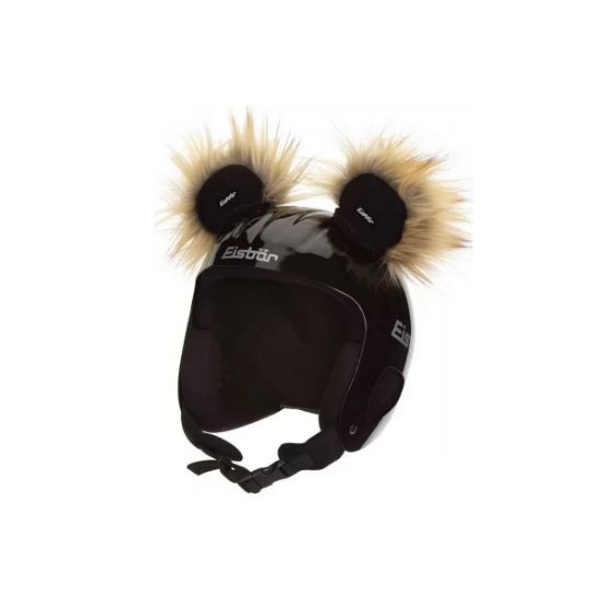 Poza cu Accesoriu Casca Copii Eisbar Teddy Ears Real Black One Size