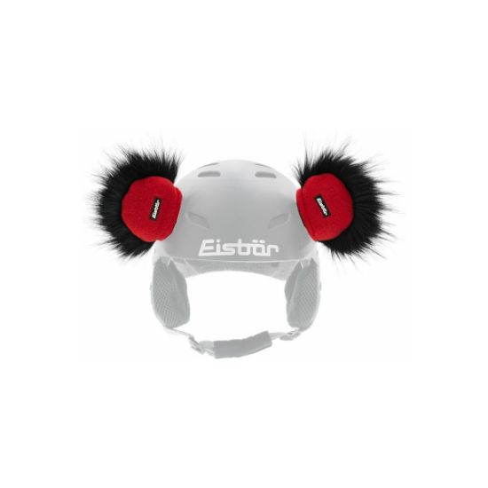 Poza cu Accesoriu Casca Copii Eisbar Teddy Ears Black/Red One Size