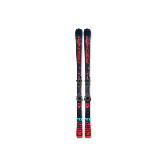 Poza cu Schiuri Barbati Fischer The Curv DTX LTD Blue/Red + Legaturi