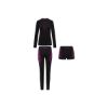 Poza cu Set Bluza + Pantaloni + Lenjerie Intima de Corp Dama Viking Etna Black