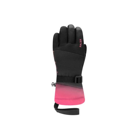 Poza cu Manusi Schi Copii Racer Giga 6 Black/Pink