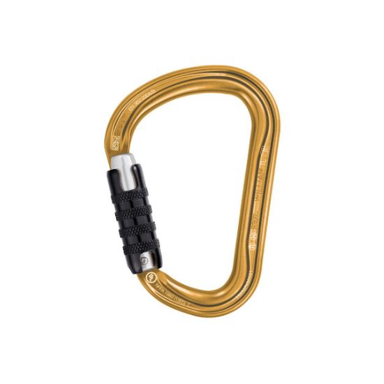 Poza cu Carabiniera Petzl William Triact-Lock Gold