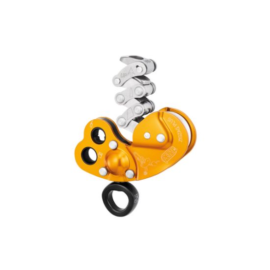 Poza cu Coborator Petzl Zigzag Plus Yellow 11.5 to 13MM