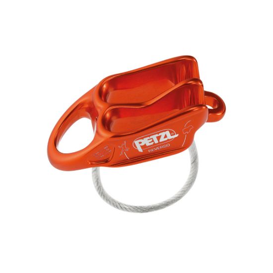 Poza cu Coborator Petzl Reverso Red/Orange