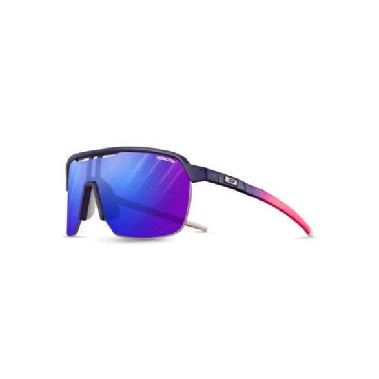 Poza cu Ochelari de Soare Unisex Julbo Frequency Purple Cat. 1-3 Reactiv Purple