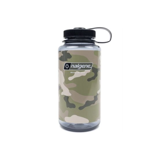 Poza cu Bidon Nalgene Tritan Gray/Black Camo 1L