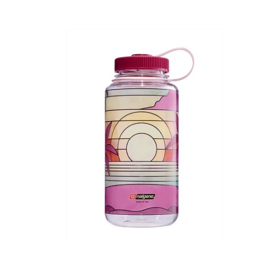 Poza cu Bidon Nalgene Clear Stained Glass Sunset 1L