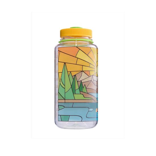 Poza cu Bidon Nalgene Clear Stained Glass River 1L