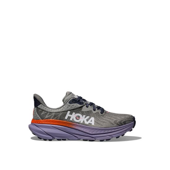 Poza cu Pantofi Alergare Trail Dama Hoka Challenger ATR 7 Galactic Grey/Indigo